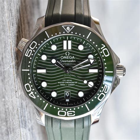 omega seamaster green release date|omega seamaster green dial.